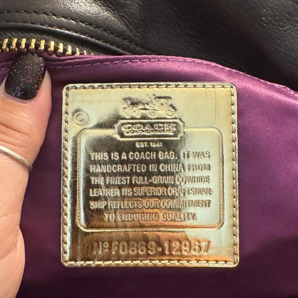 Coach Madison Sabrina Satchel - 2008 Y2K - Picture 4 of 9